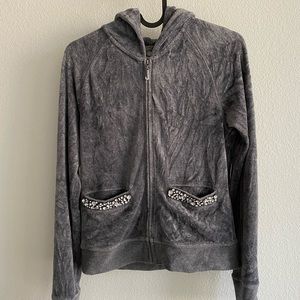🌵3 for $25🌵JuicyCouture velour jacket rhinestone